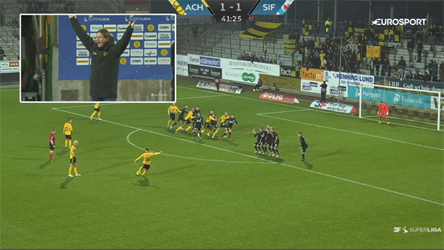 3F Superligaens bedste venstrefod? Se Louka Prips fremragende frisparksforsøg 3F Superligaens bedste venstrefod? Se Louka Prips fremragende frisparksforsøg
