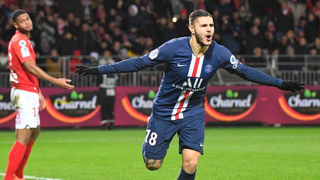 Icardi entra e segna: il PSG vince 2-1 in casa del Brest con l'ennesimo guizzo dell'ex Inter