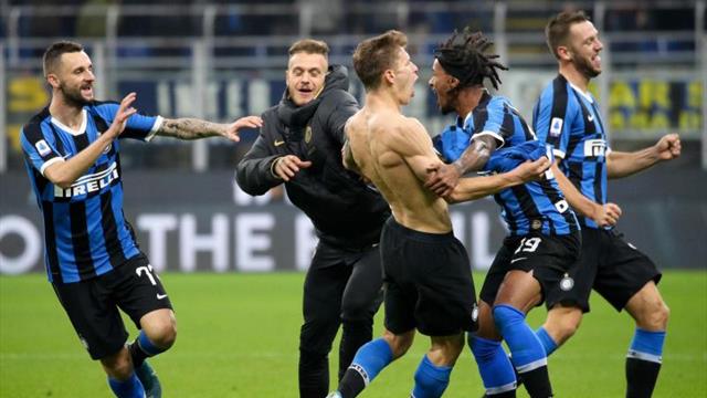 Vecino y Barella sostienen al Inter