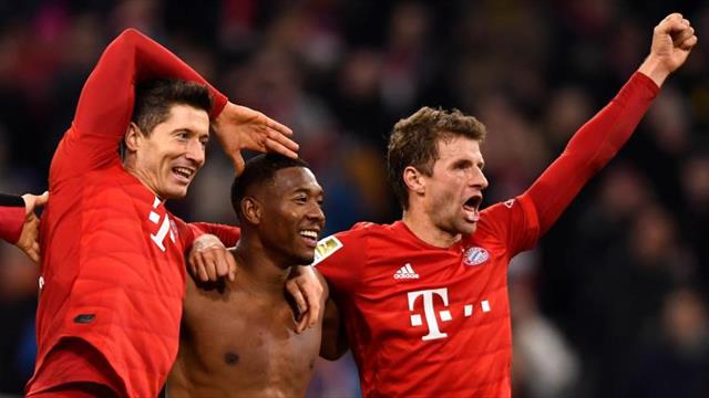 El Bayern golea al Dortmund (4-0) con doblete de Lewandowski