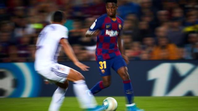 Junior, Umtiti y Ansu Fati, novedades en el once azulgrana