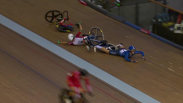 Copa del Mundo Glasgow: Vittoria Guazzini da el susto en el ómnium Copa del Mundo Glasgow: Vittoria Guazzini da el susto en el ómnium