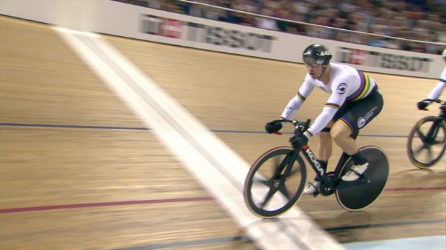 Copa del Mundo Glasgow: Harrie Lavreysen gana el primer esprint de la final Copa del Mundo Glasgow: Harrie Lavreysen gana el primer esprint de la final