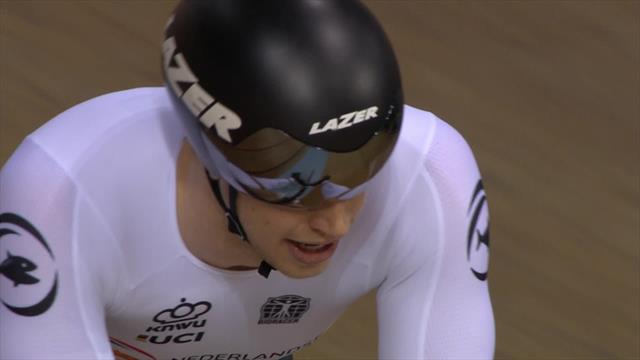 Harrie Lavreysen beats Jeffrey Hoogland as Dutch secure double in Men's Sprint Harrie Lavreysen beats Jeffrey Hoogland as Dutch secure double in Men's Sprint