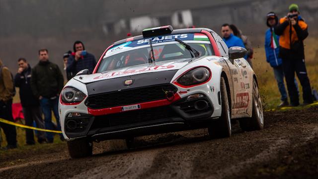 Joy and despair: Nucita is provisional ERC Abarth Rally Cup champion as Polonski retires