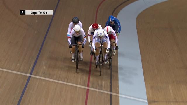 Great Britain's Katy Marchant takes gold in keirin in thrilling finish Great Britain's Katy Marchant takes gold in keirin in thrilling finish