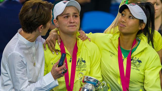 Ashleigh Barty, în lacrimi după înfrângerea din Fed Cup: "Am așteptat asta șase luni. E dezamăgitor"