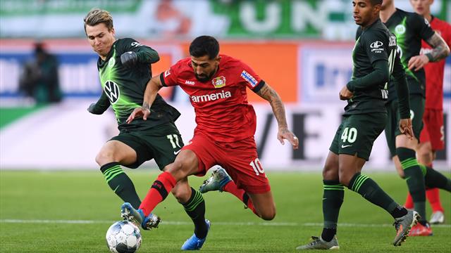 Leverkusen beendet Ergebniskrise in Wolfsburg