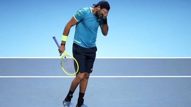 La dura legge di Djokovic: Berrettini, l'esordio è una 'rullata' 6-2, 6-1