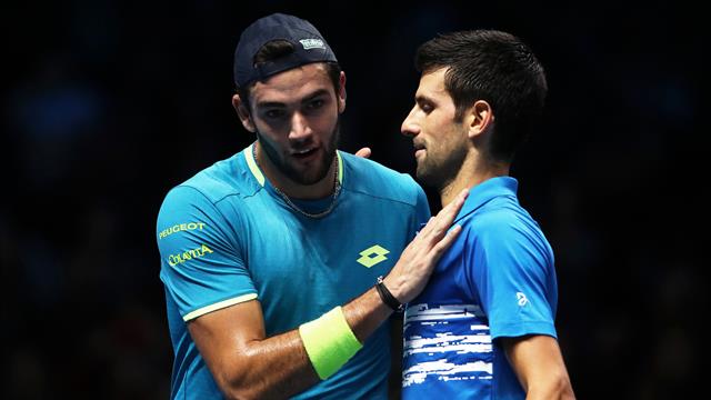Berrettini: "Come risponde Djokovic è semplicemente impressionante"