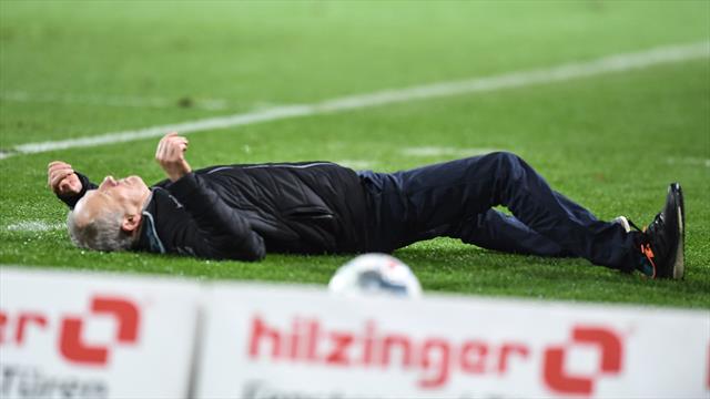 Unfassbare Szene in Freiburg: Abraham rammt Streich zu Boden