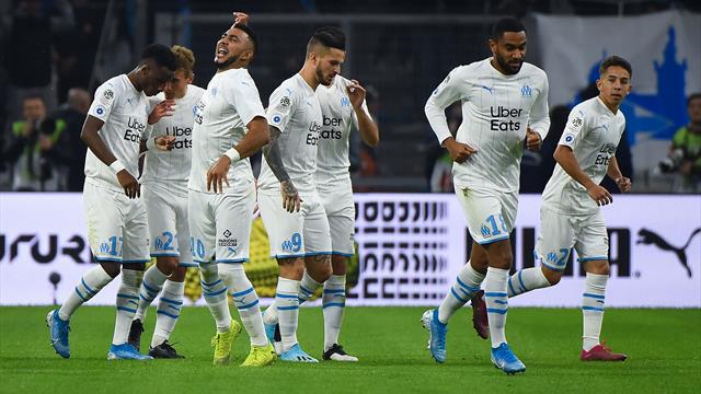 EN DIRECT : L'OM mène 2-0 à la pause face à Lyon, doublé de Payet