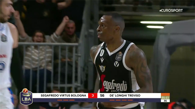 Frank Gaines prende fuoco nel terzo periodo: 18 punti in un amen Frank Gaines prende fuoco nel terzo periodo: 18 punti in un amen