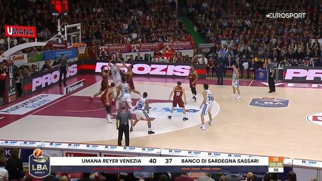 Miro Bilan con un assist stupendo: no-look dietro la testa per Evans Miro Bilan con un assist stupendo: no-look dietro la testa per Evans