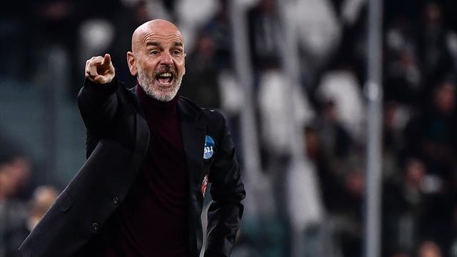 Pioli: "Il Milan è stato alla pari della Juventus, è mancato il risultato"