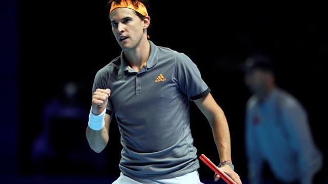 Thiem vence por tercera vez este año a Federer