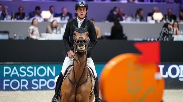 Scott Brash y Hello M’lady mandan en la Copa del Mundo Longines de Verona