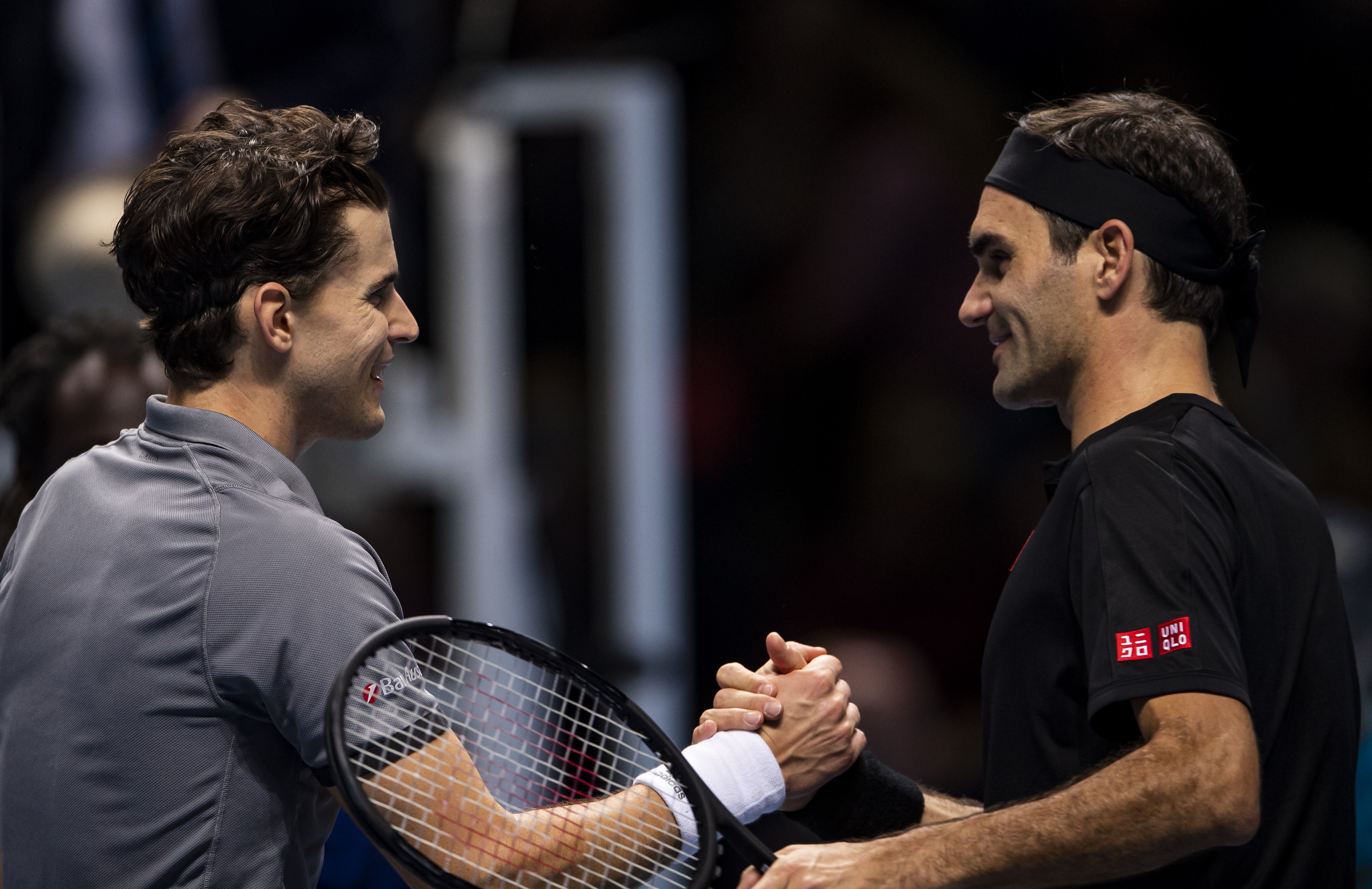 Dominic Thiem ve Roger Federer