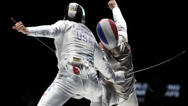 Mertine impresses on way to gold at FIE Men’s Foil World Cup in Bonn