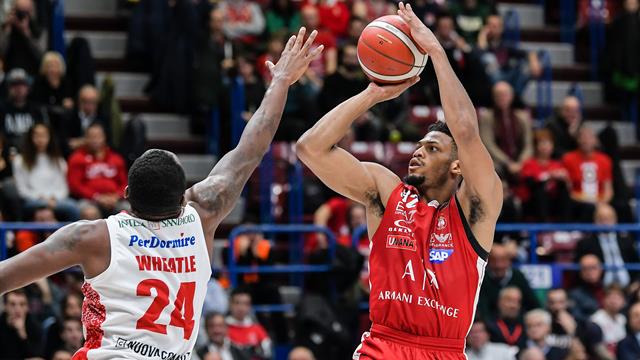 Milano travolge Pistoia nel monday night: terzo posto e Nedovic in crescita