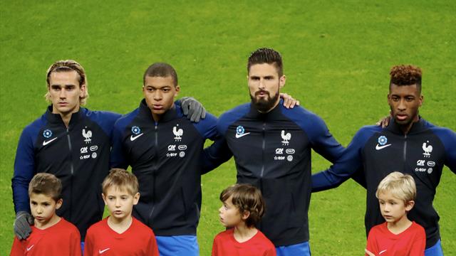 Devant, c'est l'occasion de tester le quatuor infernal