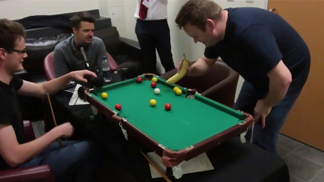 ¿Se puede jugar a snooker con un plátano en lugar de un taco? Si eres Shaun Murphy, sí ¿Se puede jugar a snooker con un plátano en lugar de un taco? Si eres Shaun Murphy, sí