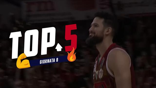 Top 5: le migliori giocate della 8a giornata di Serie A Top 5: le migliori giocate della 8a giornata di Serie A