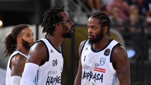 Brindisi è offensivamente spettacolare e torna al successo in Basketball Champions League