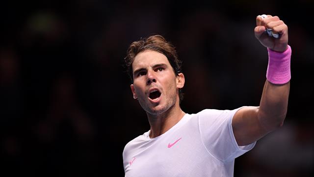 ATP Finals 2019: Vídeo-resumen de la remontada de Nadal ante Medvedev ATP Finals 2019: Vídeo-resumen de la remontada de Nadal ante Medvedev