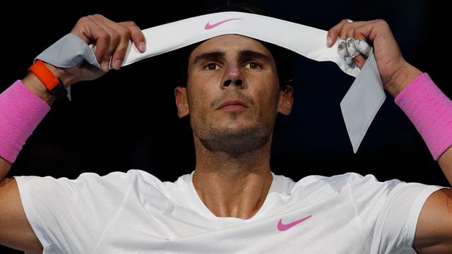 Nadal über Medvedev-Einbruch: "Ich hatte wahnsinniges Glück" Nadal über Medvedev-Einbruch: "Ich hatte wahnsinniges Glück"