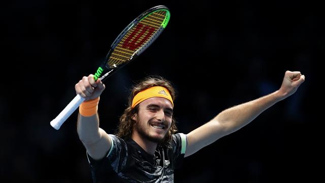 Le novice Tsitsipas s'invite déjà dans la cour des grands