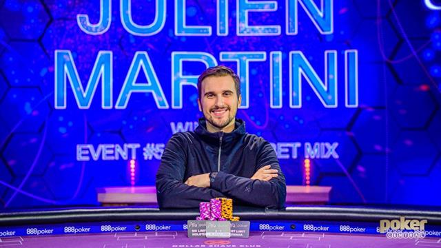 Julien Martini brille à Las Vegas sur les Poker Masters