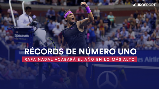 Rafael Nadal y un 2019 de ensueño para acabar la temporada en la cima del tenis mundial Rafael Nadal y un 2019 de ensueño para acabar la temporada en la cima del tenis mundial