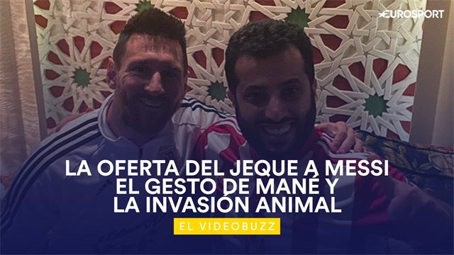 El videobuzz, lo más curioso del deporte: La oferta del jeque del Almería a Messi El videobuzz, lo más curioso del deporte: La oferta del jeque del Almería a Messi