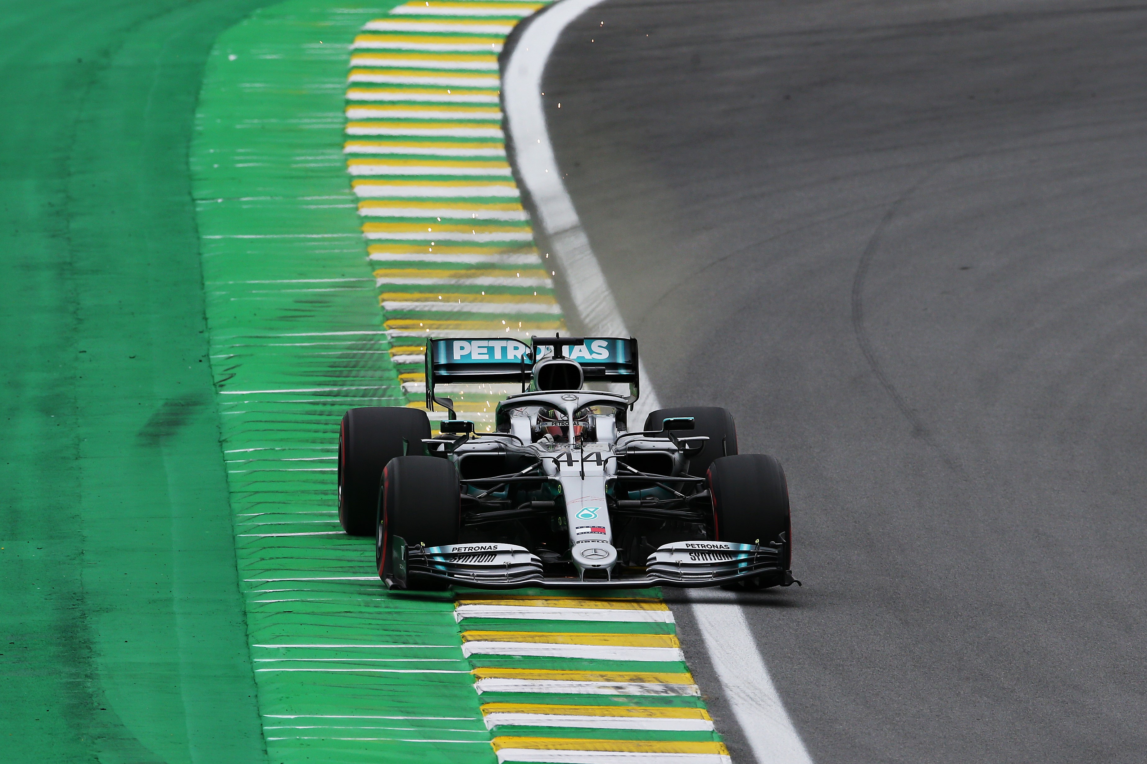 Lewis Hamilton (Mercedes) au Grand Prix du Brésil 2019