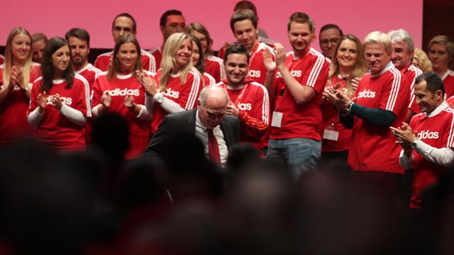 Emotionen pur! Standing Ovations für Hoeneß Emotionen pur! Standing Ovations für Hoeneß