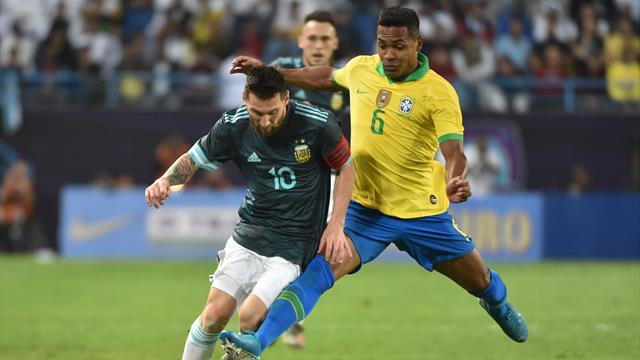 Messi plays up Brazil rivalry after Argentina win Messi plays up Brazil rivalry after Argentina win