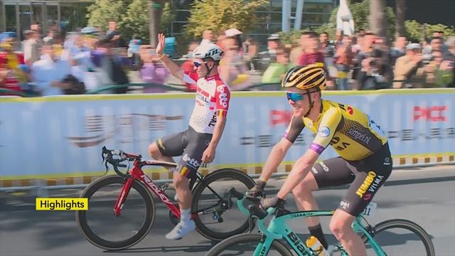 Criterium Shanghai | Caleb Ewan wint eindsprint Criterium Shanghai | Caleb Ewan wint eindsprint