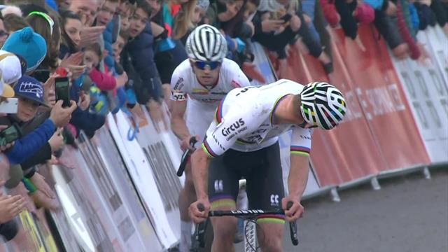 WB Tabor | Mathieu van der Poel de sterkste in duel met Iserbyt WB Tabor | Mathieu van der Poel de sterkste in duel met Iserbyt