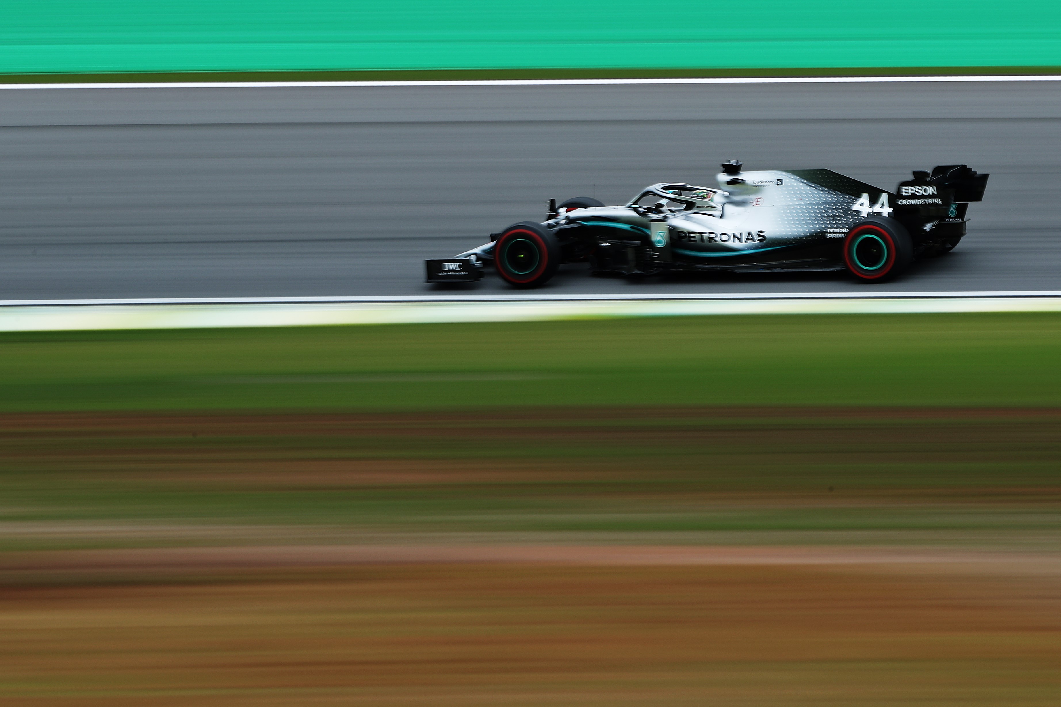 Lewis Hamilton (Mercedes) au Grand Prix du Brésil 2019