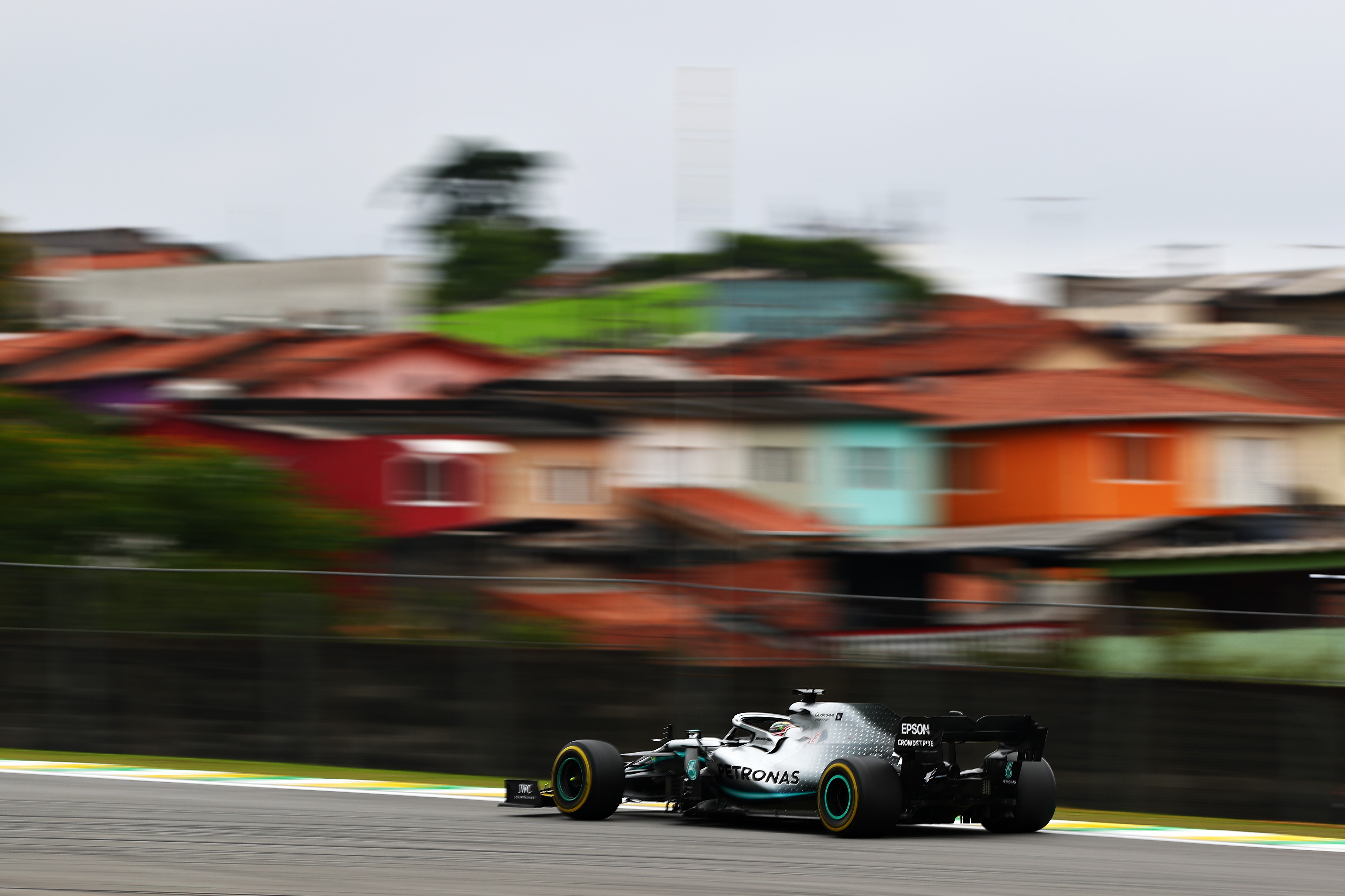 Lewis Hamilton (Mercedes) au Grand Prix du Brésil 2019