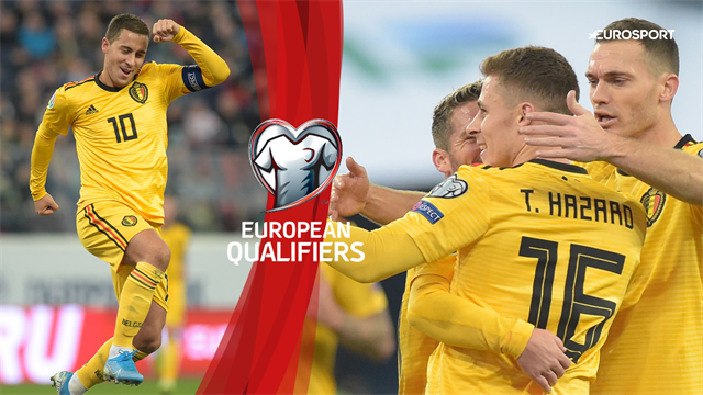 Hazard-show i Rusland: Eden og Thorgan på tavlen for Belgien Hazard-show i Rusland: Eden og Thorgan på tavlen for Belgien