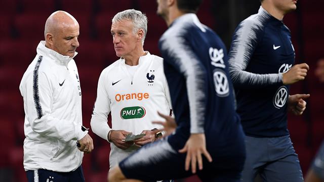 Défense à trois Giroud sur le banc: vers une compo surprise contre l'Albanie