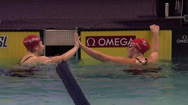 Siobahn Haughey dominates 200m freestyle Siobahn Haughey dominates 200m freestyle