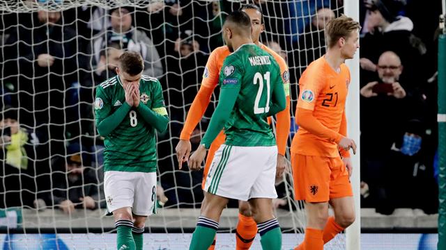 Northern Ireland suffer penalty heartbreak as Germany, Netherlands qualify for Euro 2020
