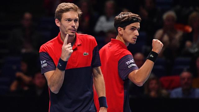Mahut / Herbert : "On s'est donné la chance d'être une deuxième fois en finale pour la gagner" Mahut / Herbert : "On s'est donné la chance d'être une deuxième fois en finale pour la gagner"