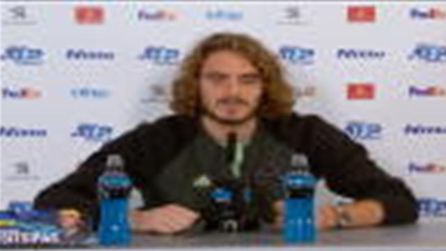 Masters: Tsitsipas: "Ce tournoi est historique et je suis fier d'être en finale" Masters: Tsitsipas: "Ce tournoi est historique et je suis fier d'être en finale"