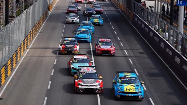 WTCR Race 3 flash: Priaulx beats Huff for first win