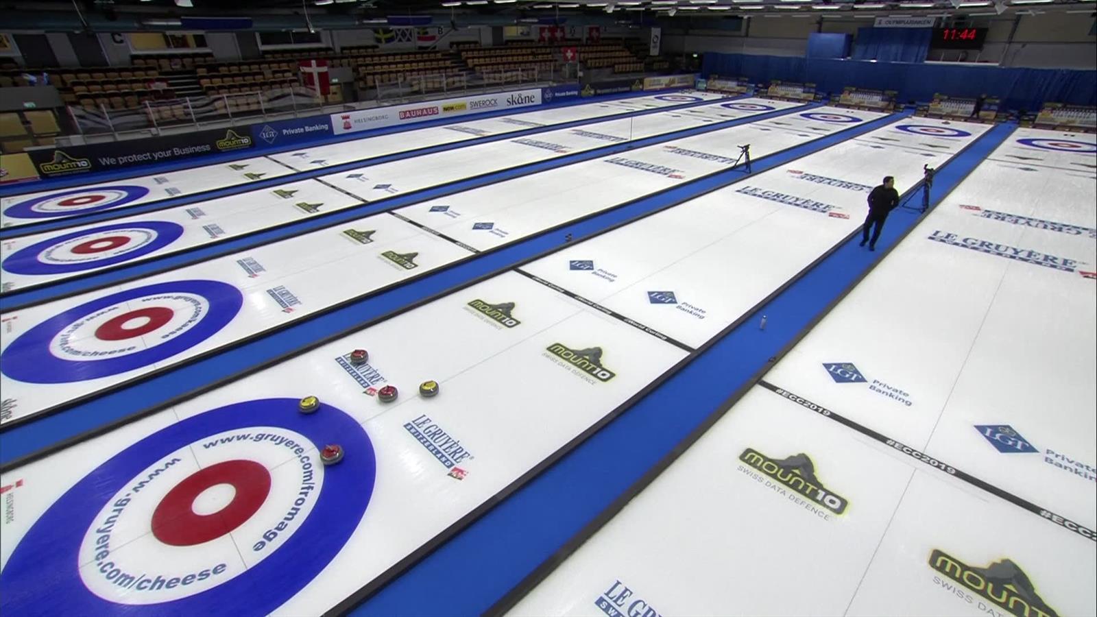 VIDEO European Curling Championships Fire alarm forces Scotland to