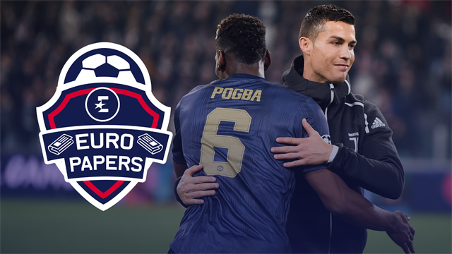 Euro Papers: Ronaldo revelation sparks Pogba-Juve transfer 'fever' Euro Papers: Ronaldo revelation sparks Pogba-Juve transfer 'fever'